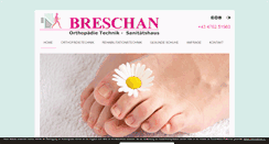 Desktop Screenshot of breschan.at